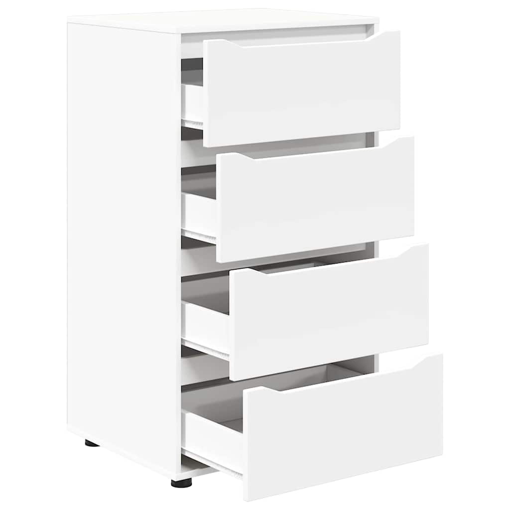 Storage Cabinets White 60 x 48 x 105 cm Engineered Wood