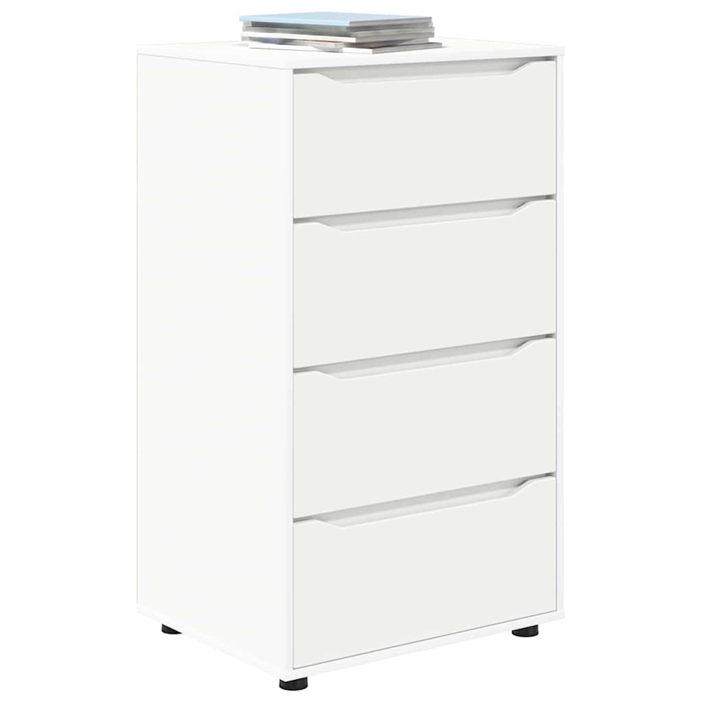 Storage Cabinets White 60 x 48 x 105 cm Engineered Wood