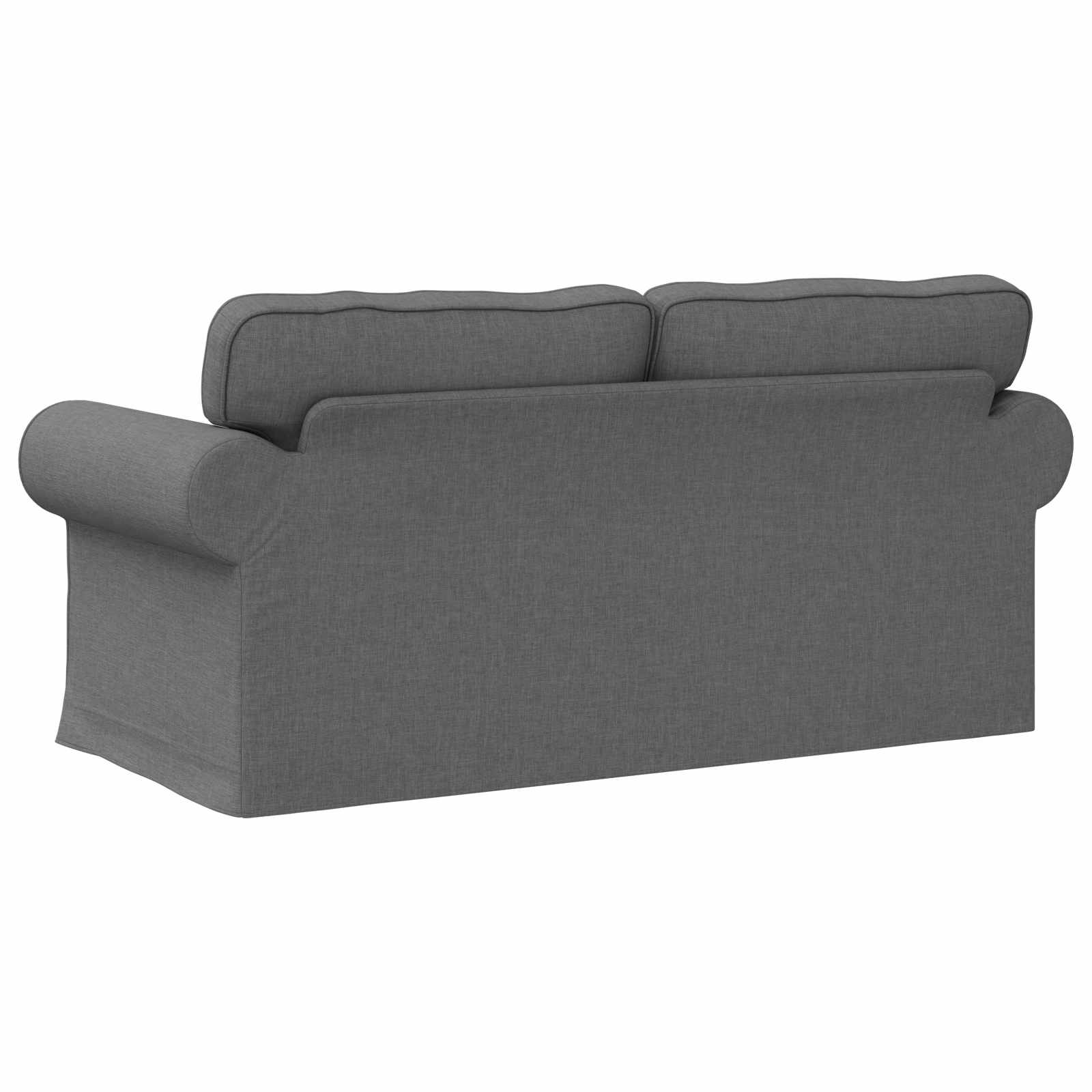 Sofa 140cm Dark Grey Metal