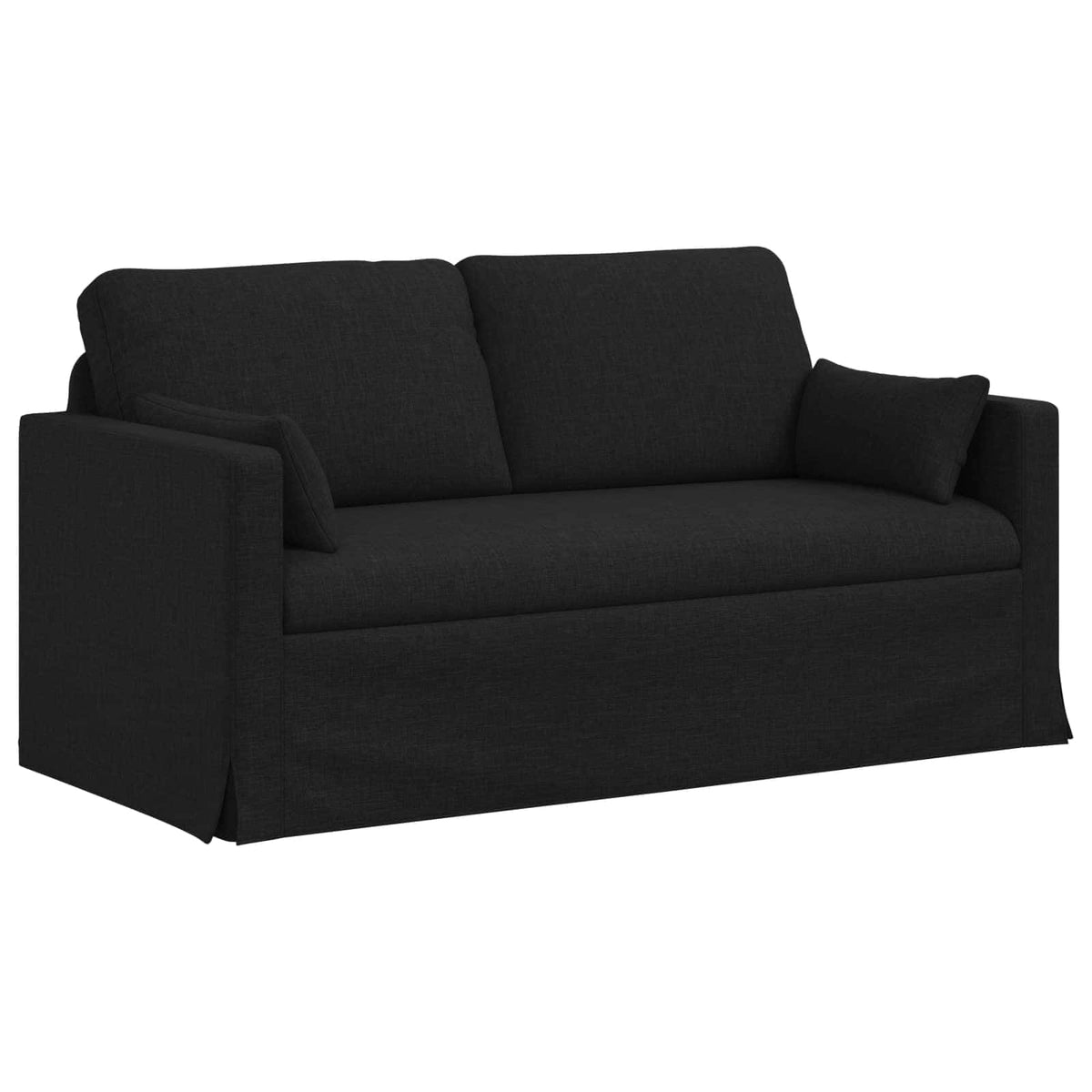 Sofa Black 158 x 78 x 80 cm Fabric
