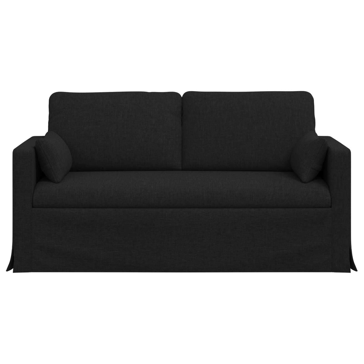 Sofa Black 158 x 78 x 80 cm Fabric