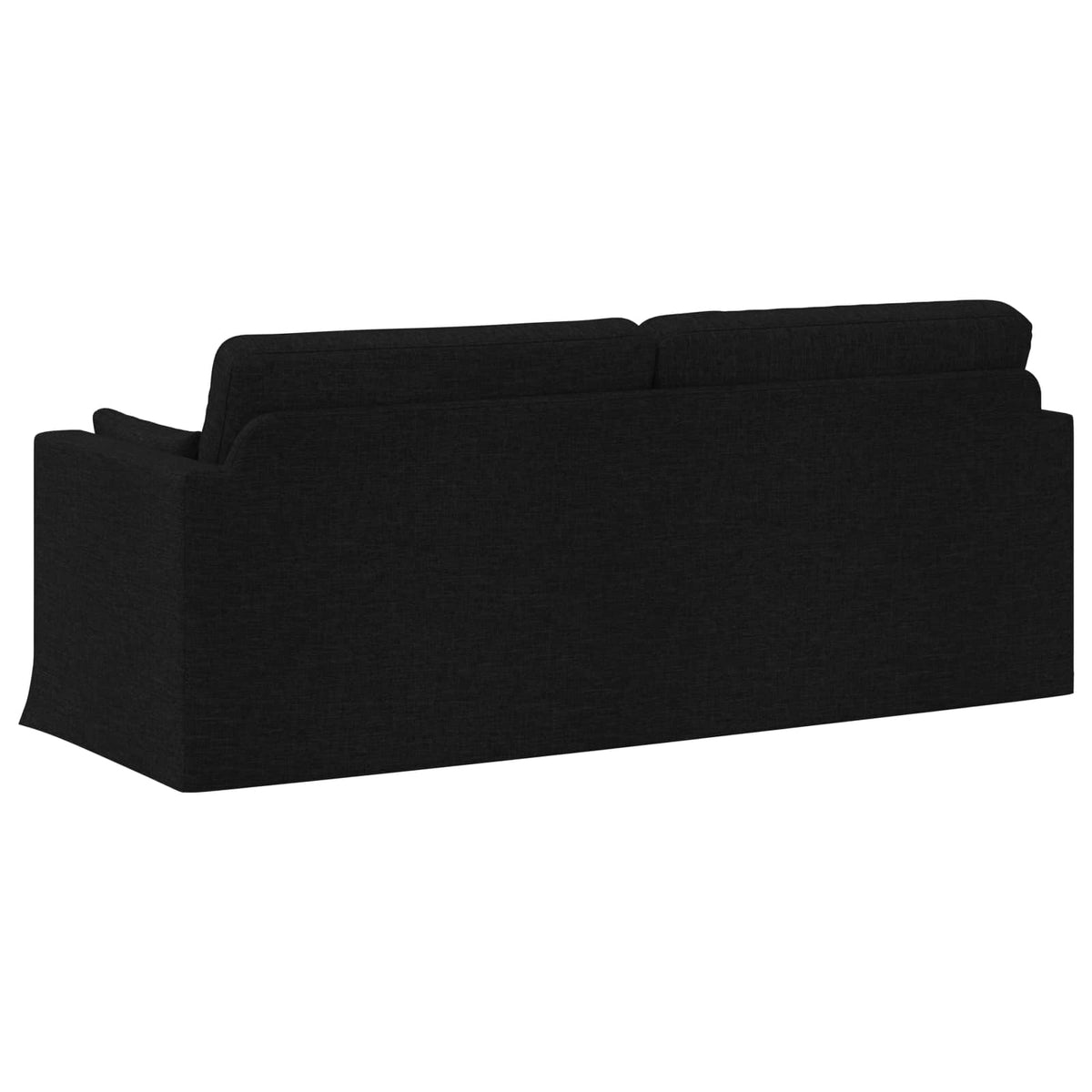 Sofa Black 198 x 78 x 80 cm Fabric