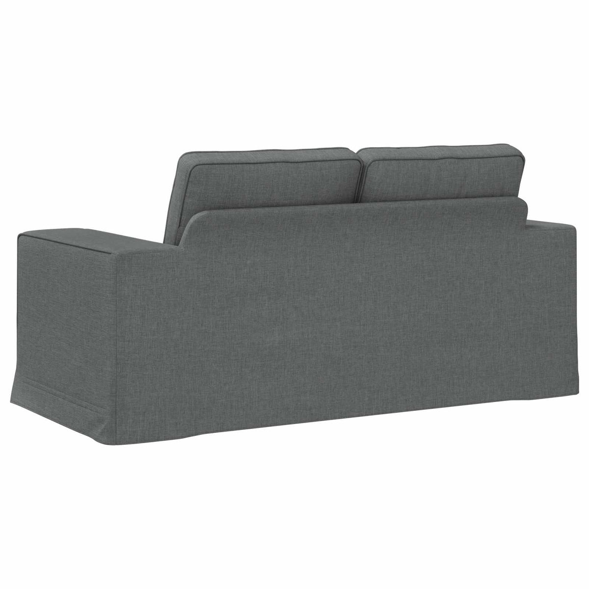 Sofa Dark Grey 162 x 80 x 82 cm Fabric