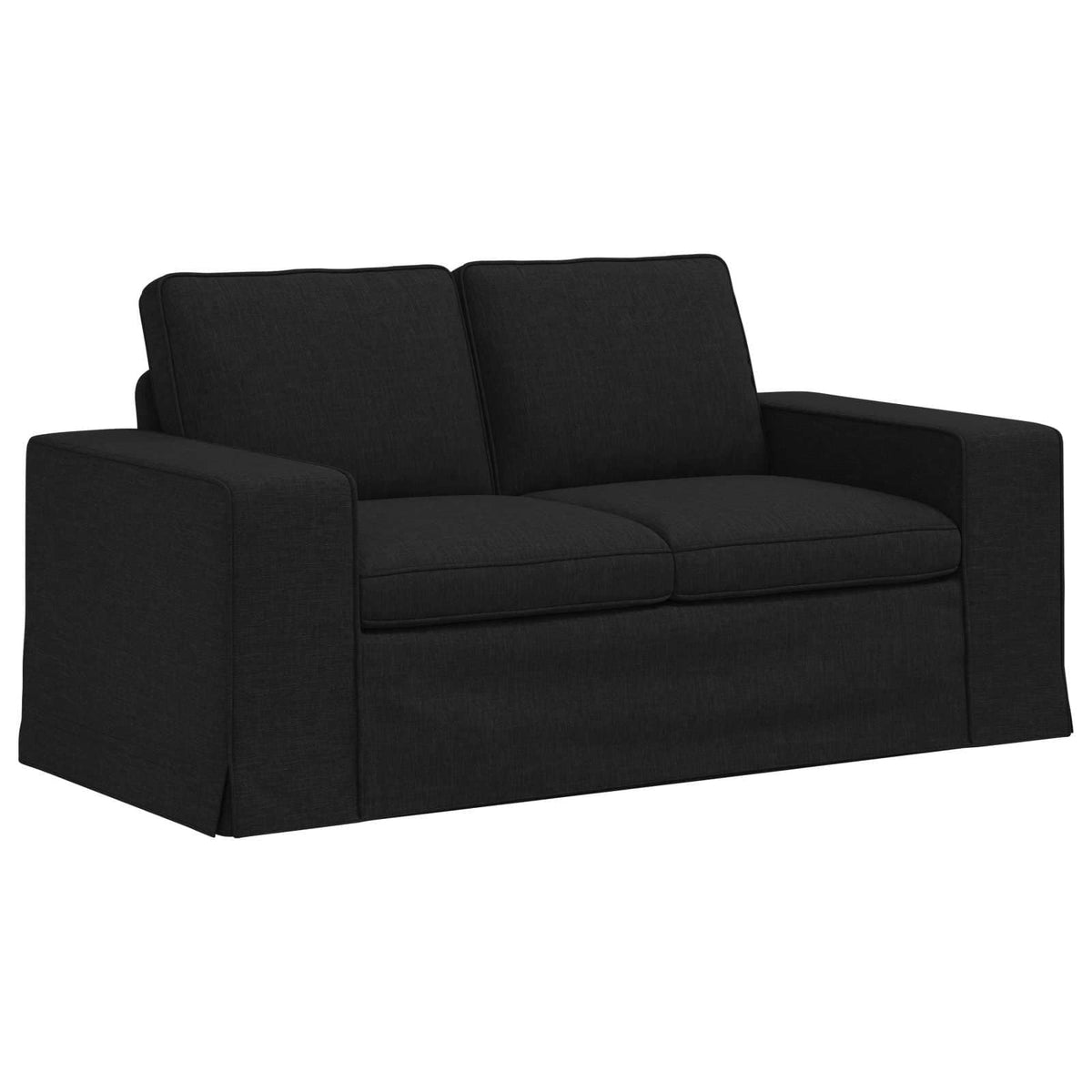 Sofa Black 162 x 80 x 82 cm Fabric