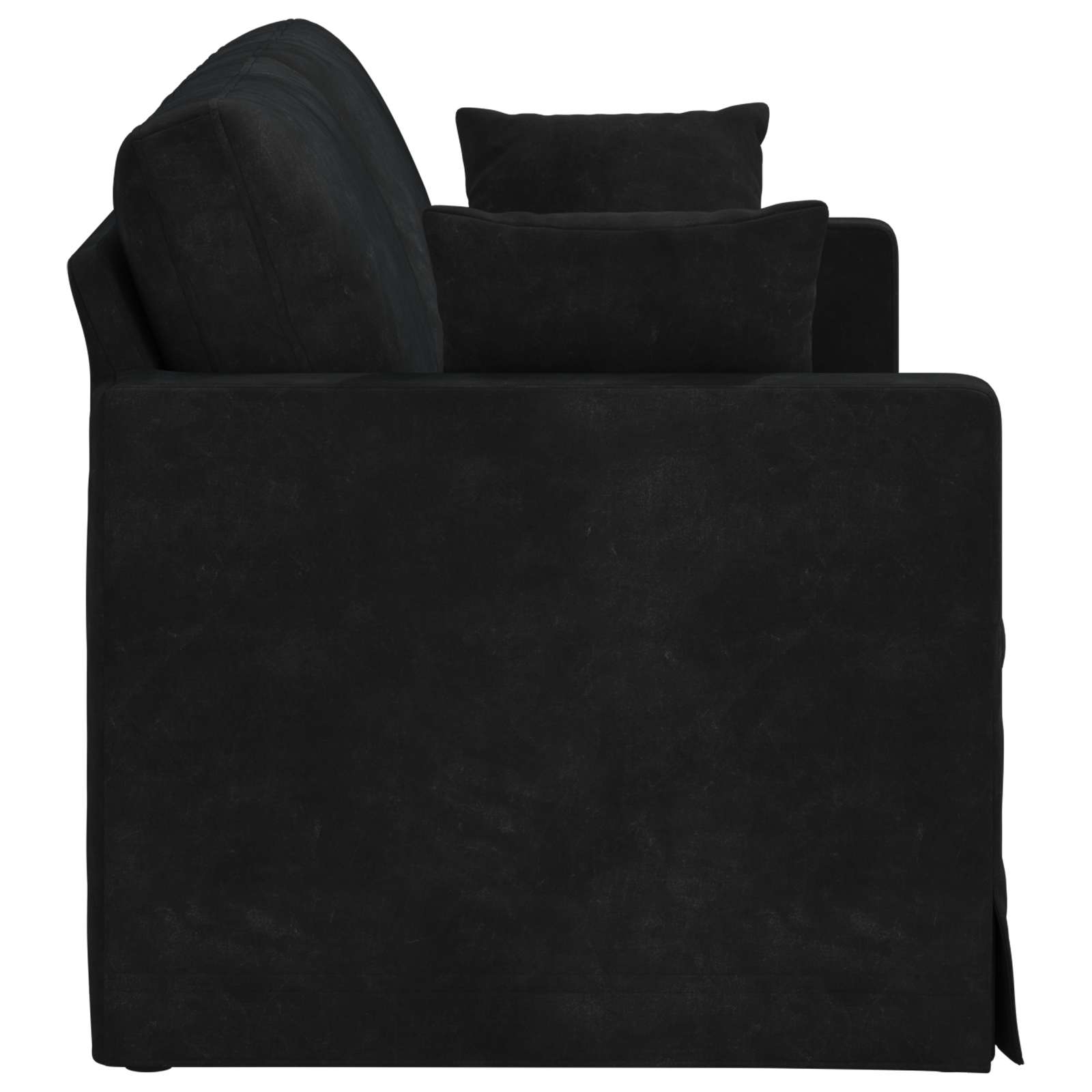 Sofa Black 158 x 78 x 80 cm Velvet