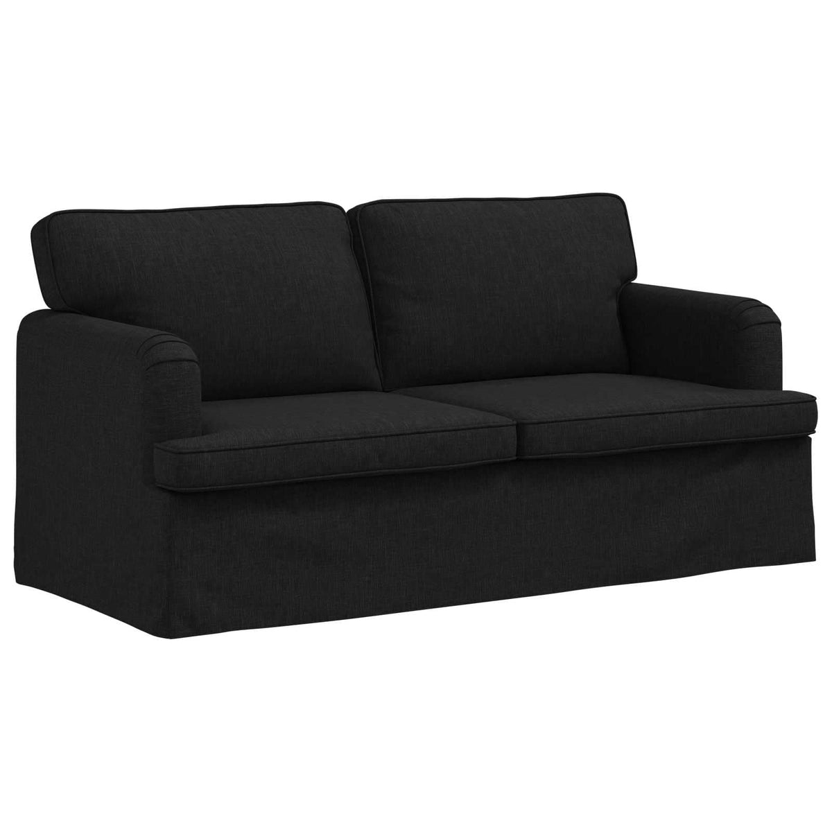 Sofa Black 162 x 80 x 85 cm Fabric