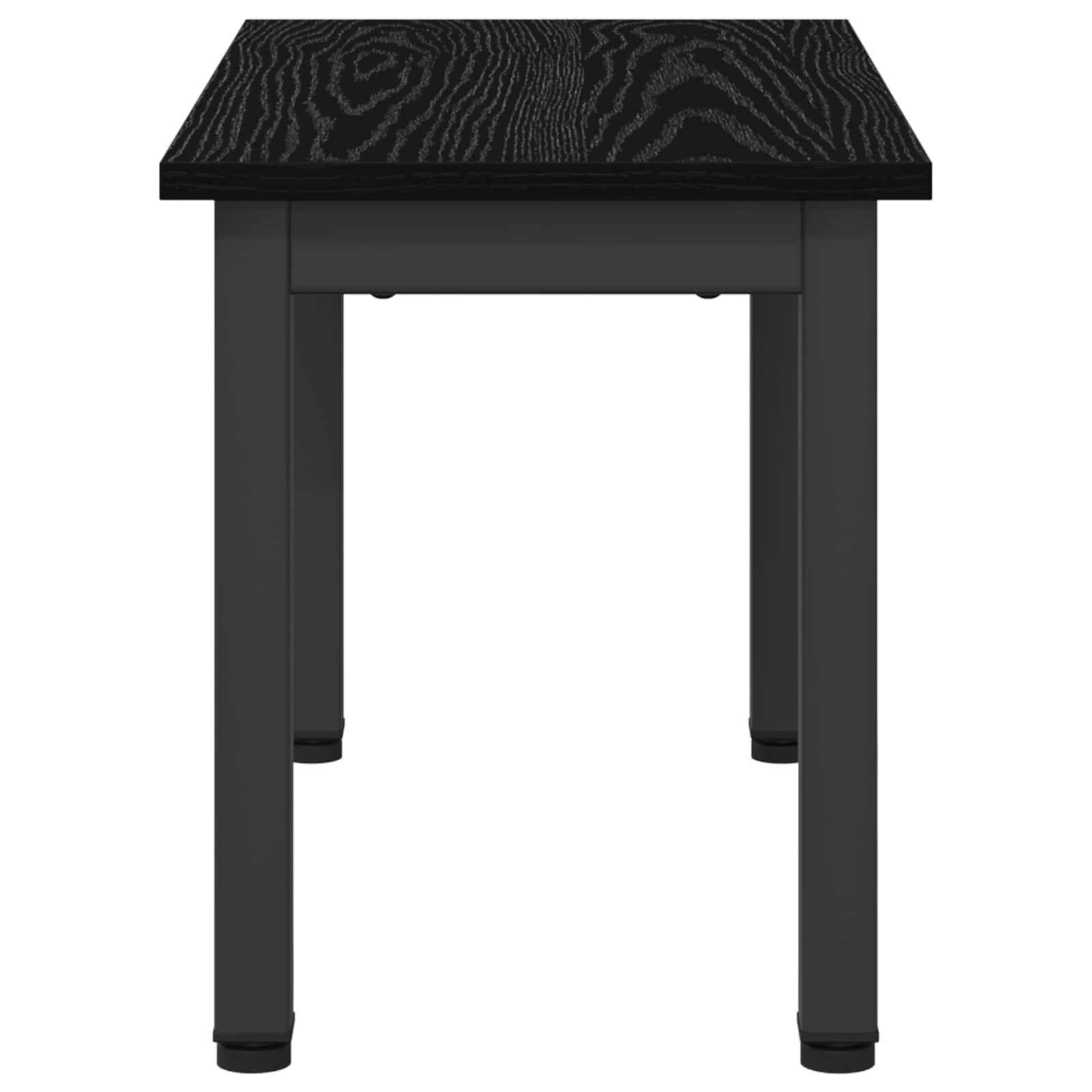 Coffee Table Black Oak 60 x 30 x 36 cm Engineered Wood