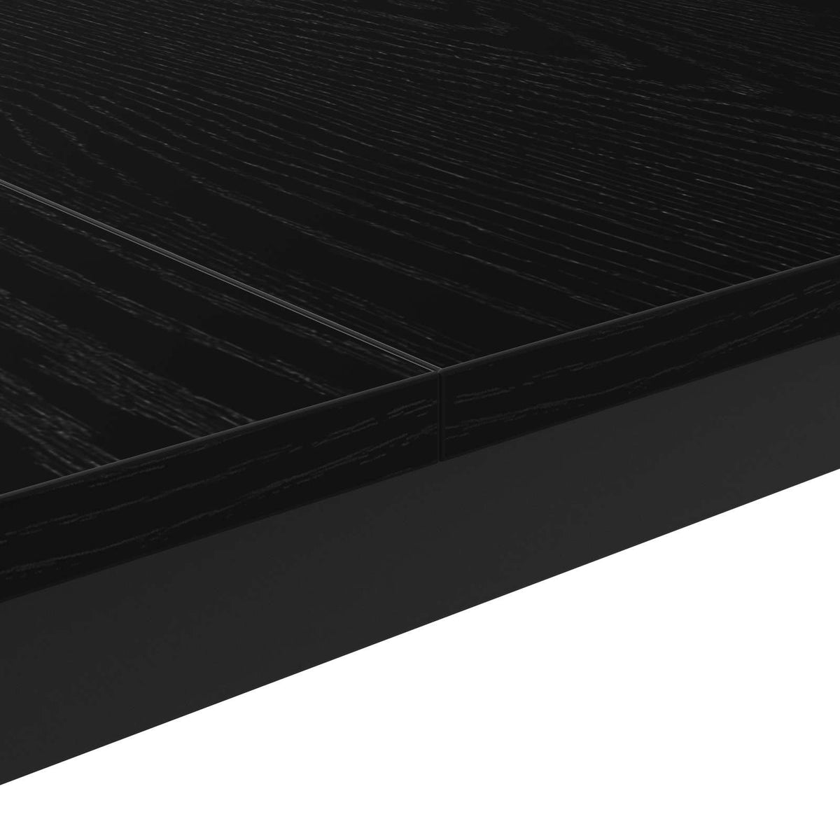 Coffee Table Black Oak 60 x 60 x 36 cm Engineered Wood