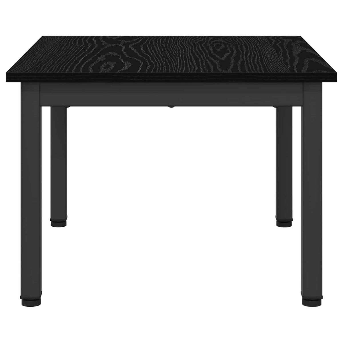 Coffee Table Black Oak 60 x 50 x 36 cm Engineered Wood