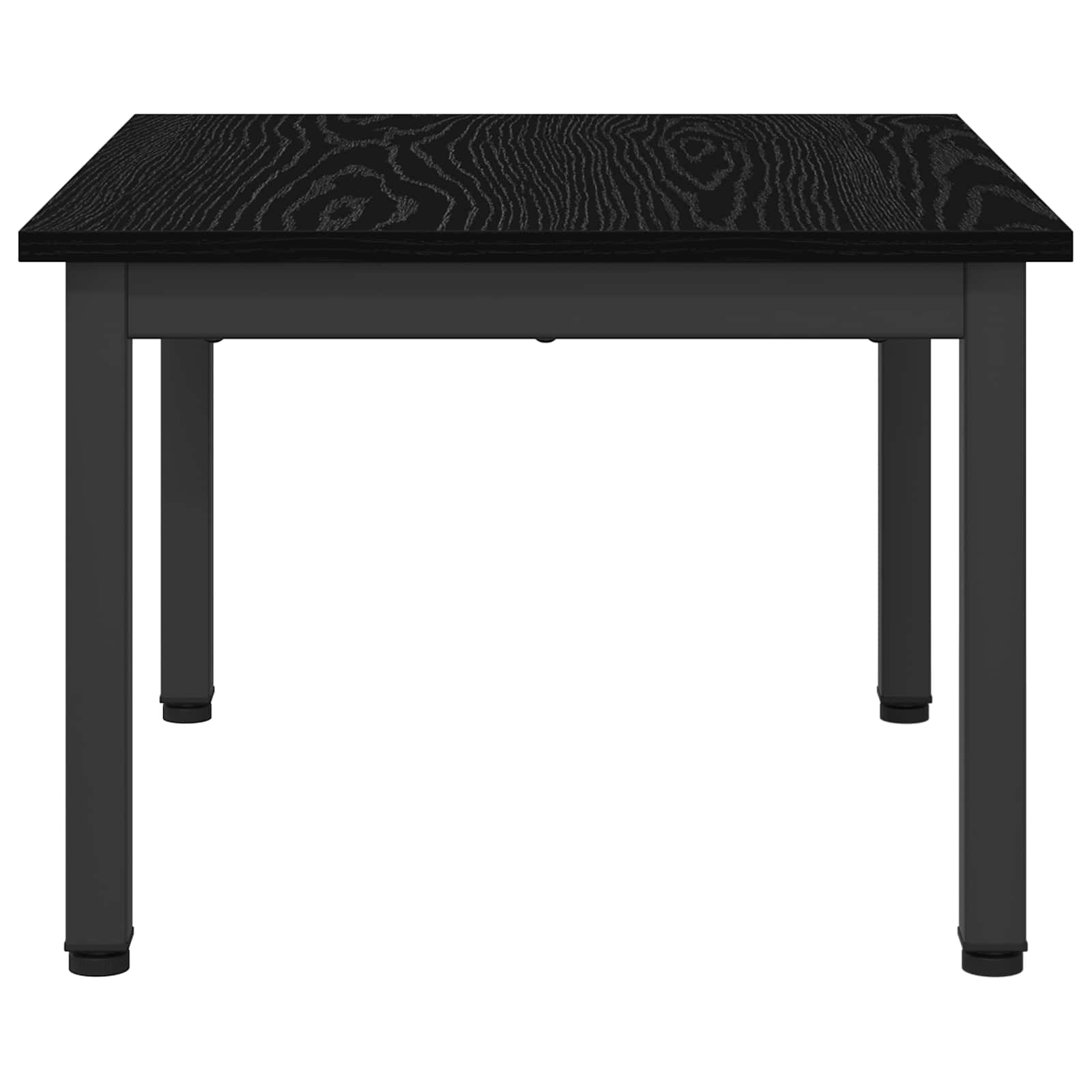 Coffee Table Black Oak 60 x 50 x 36 cm Engineered Wood