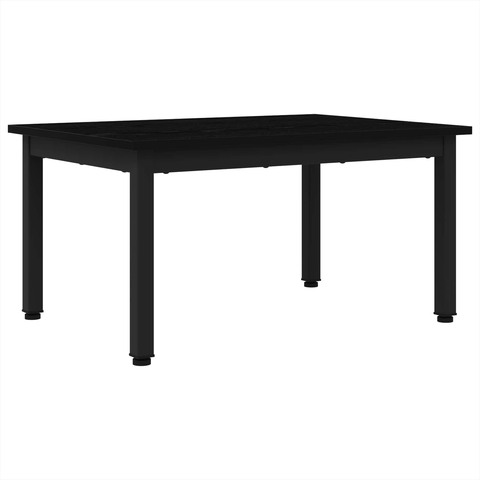 Coffee Table Black Oak 70 x 50 x 36 cm Engineered Wood