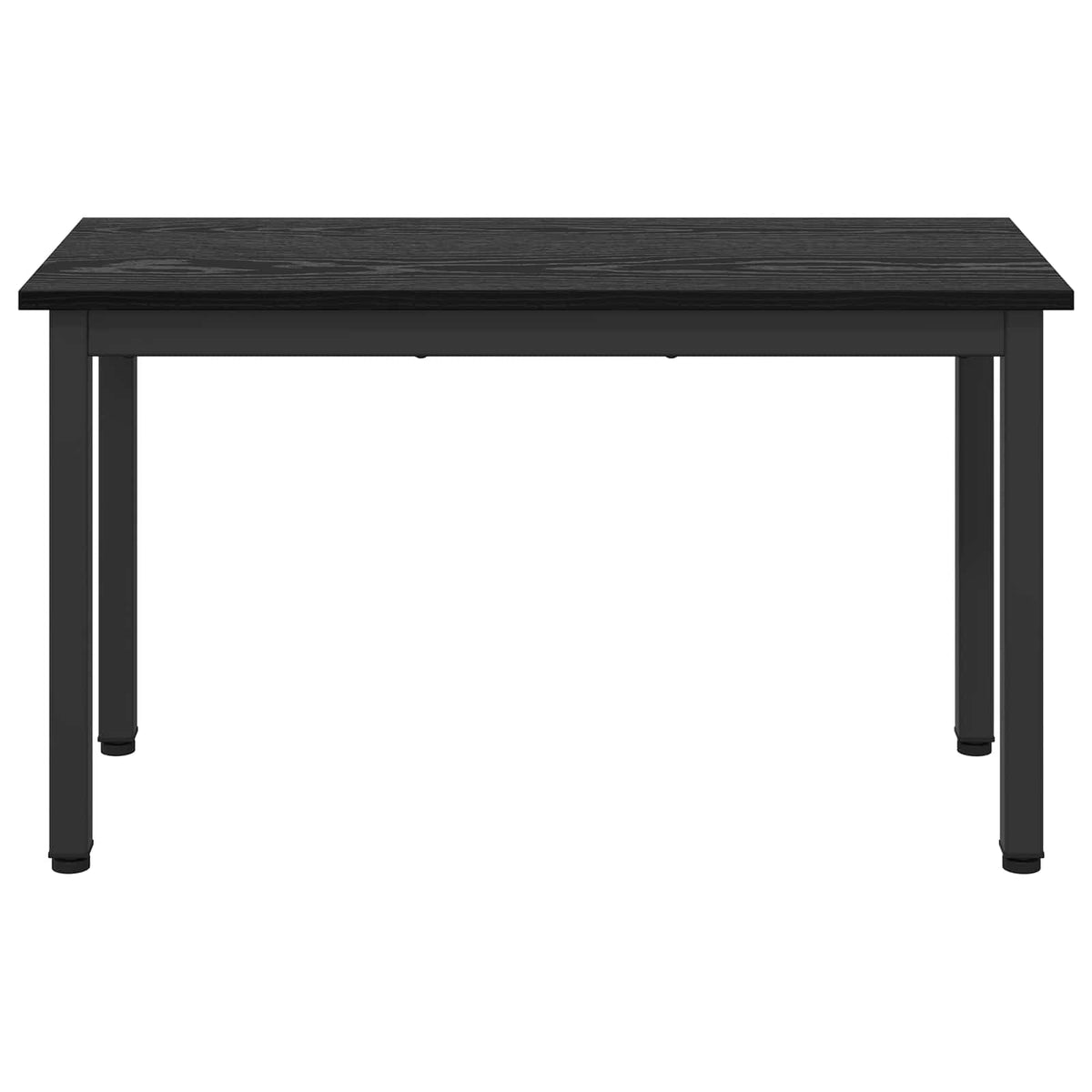 Bench Black Oak 80 x 35 x 45 cm Engineered Wood