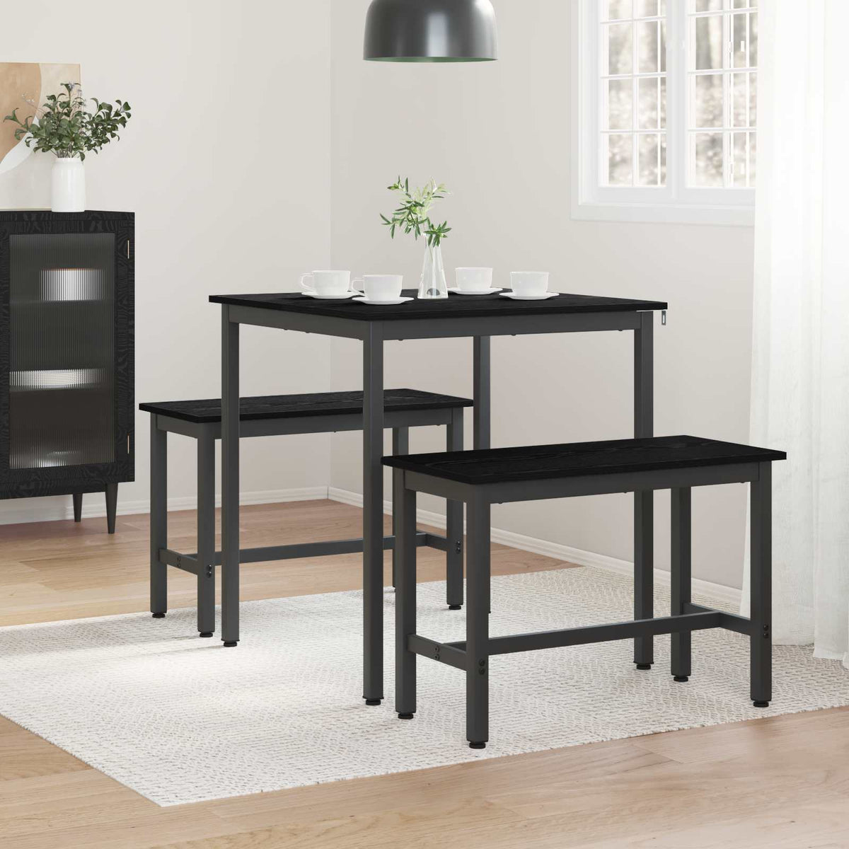 Dining Tables 70 x 70 x 75 cm METAL