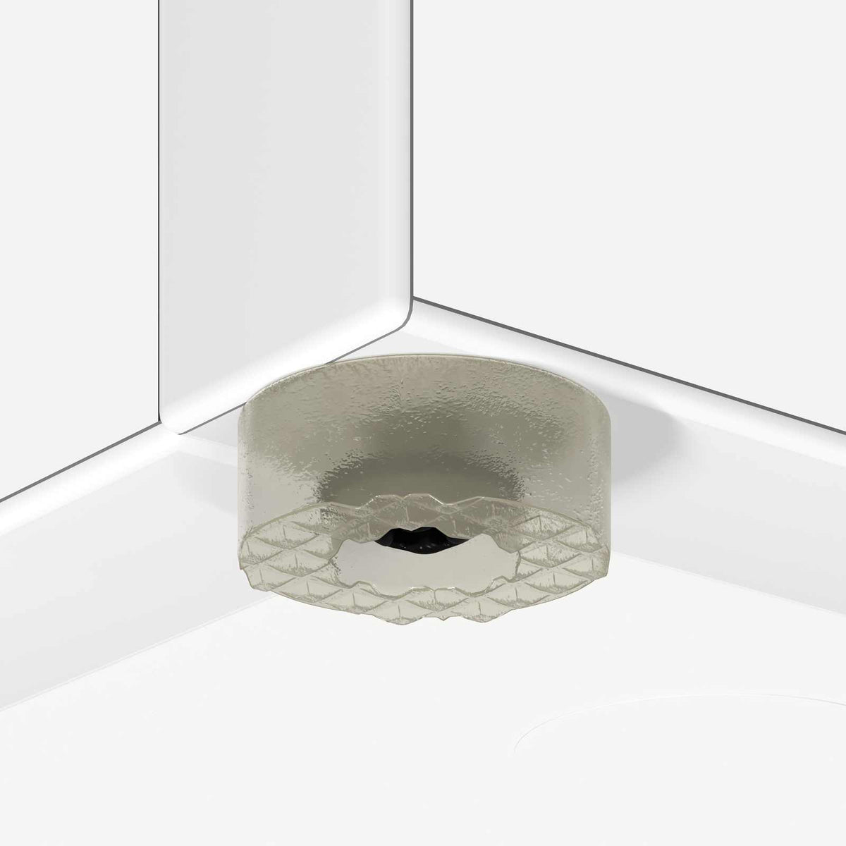 Umbrella Stand White 25 x 24.5 x 64 cm Engineered Wood