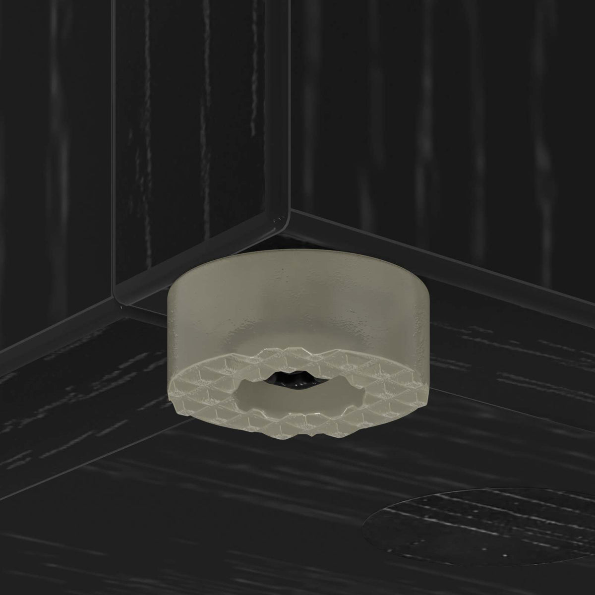 Umbrella Stand Black Oak 40 x 20 x 55.5 cm Engineered Wood
