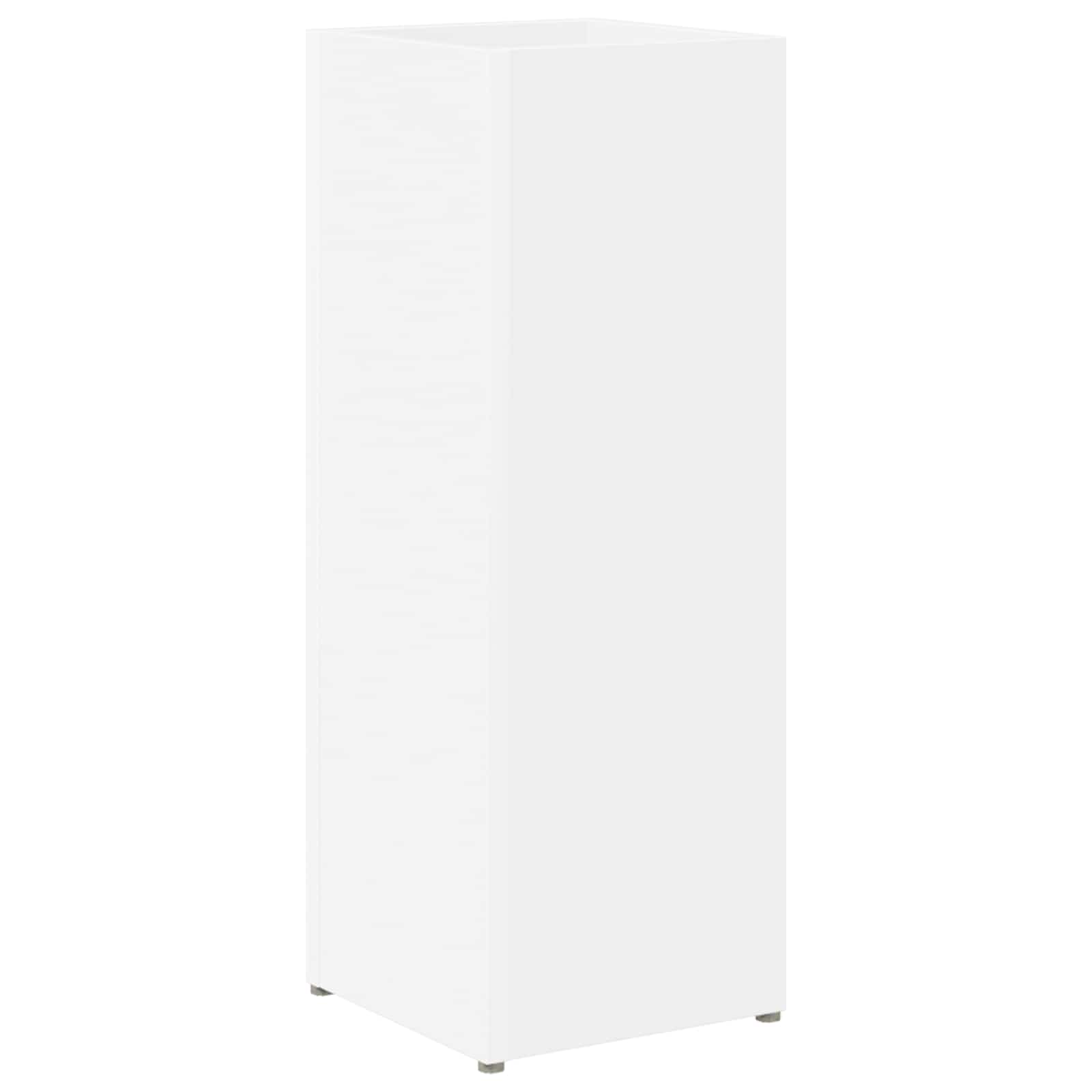 Umbrella Stand White 20 x 20 x 55.5 cm Engineered Wood