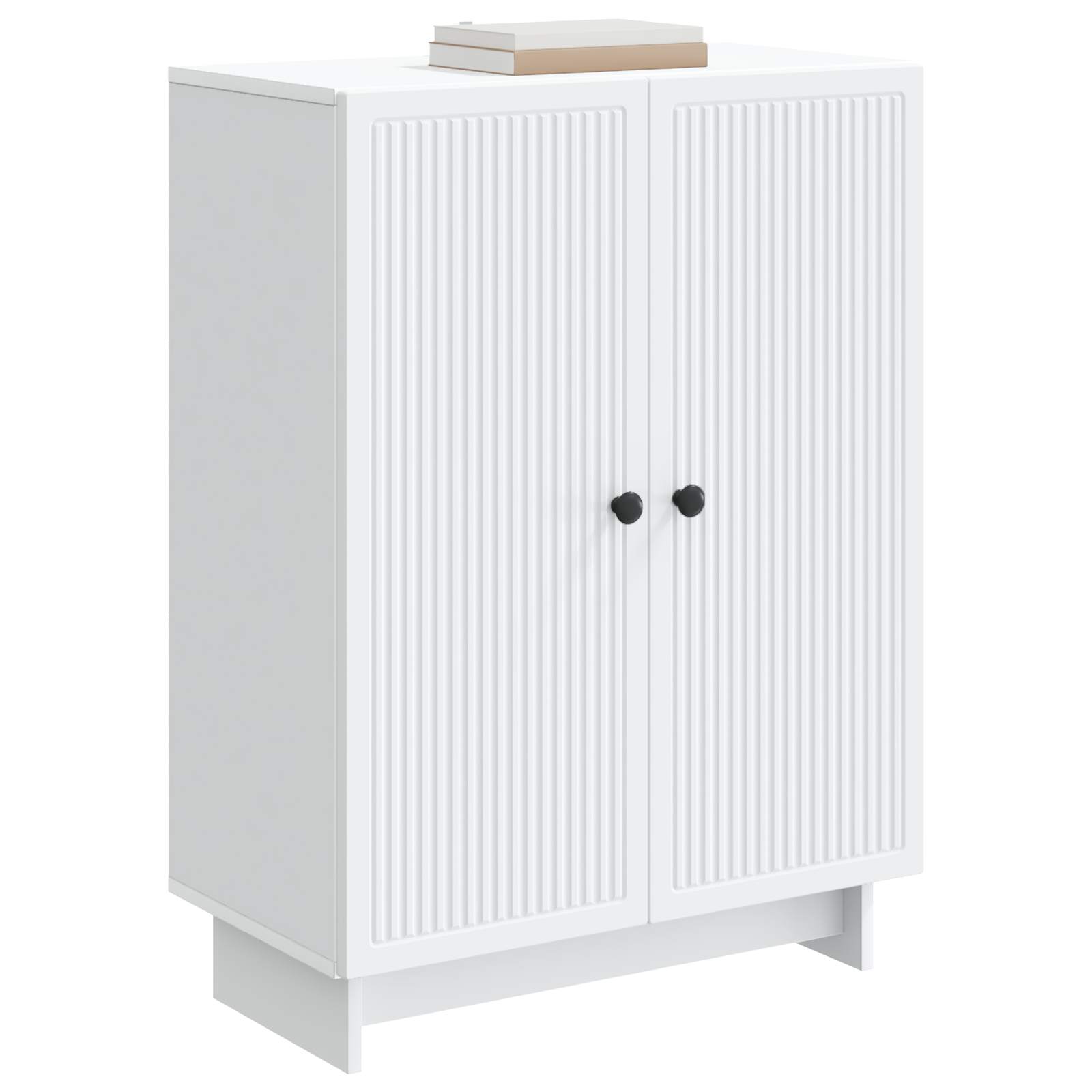 Sideboard White 66 x 34.5 x 90 cm Engineered Wood