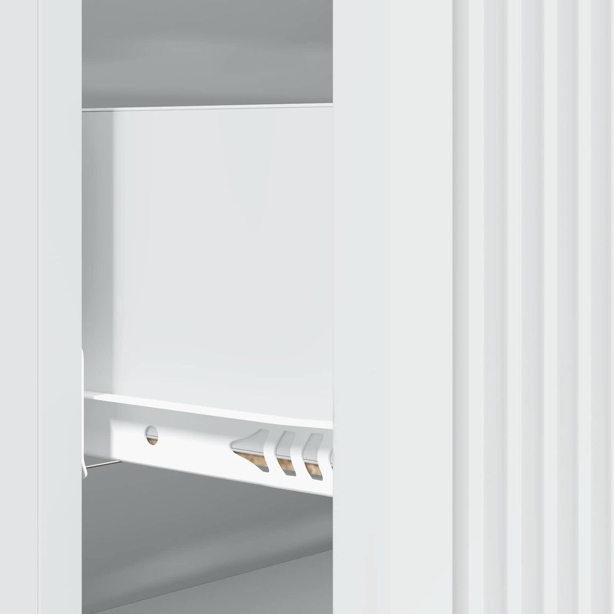 Drawer Cabinet White 66 x 34.5 x 90 cm Engineered Wood