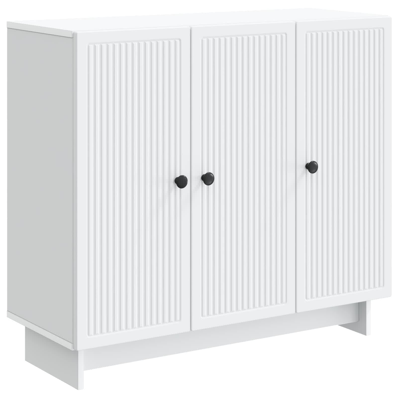 Sideboard White 89 x 34.5 x 80 cm Engineered Wood
