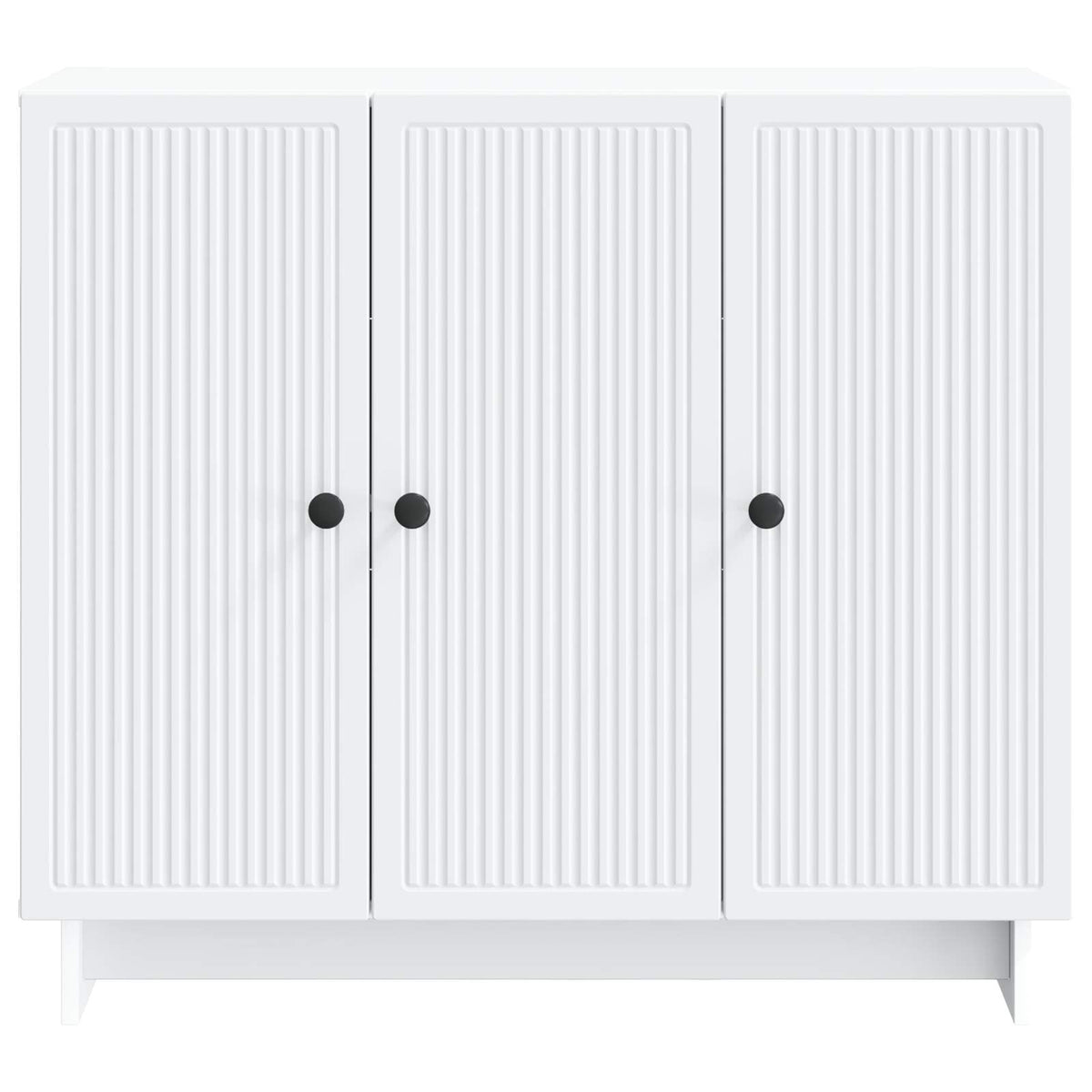 Sideboard White 89 x 34.5 x 80 cm Engineered Wood
