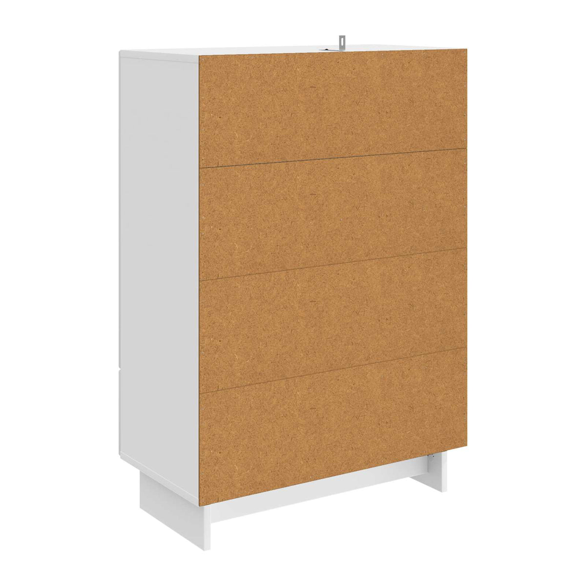 Sideboard White 66 x 34.5 x 95 cm Engineered Wood