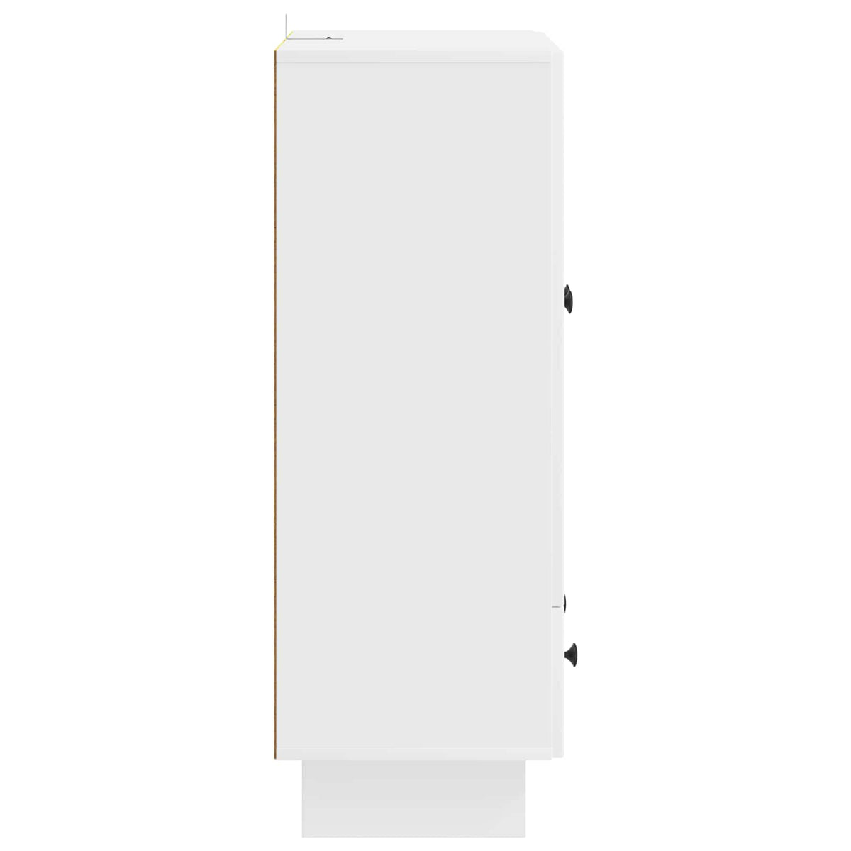 Sideboard White 66 x 34.5 x 95 cm Engineered Wood