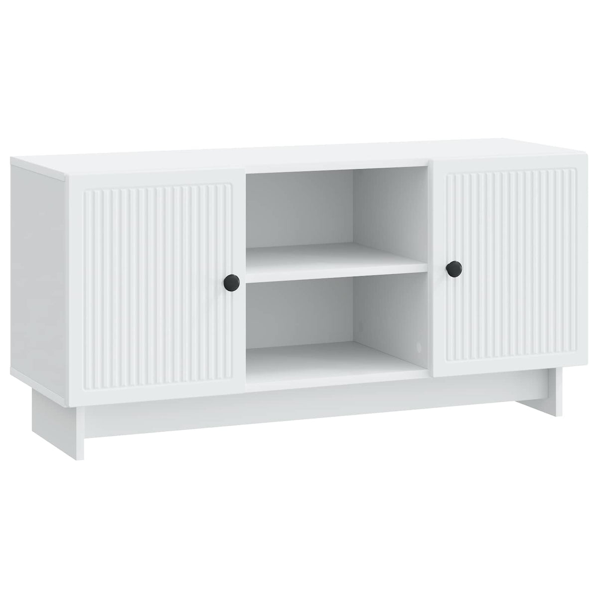 TV Cabinet 102 x 34.5 x 50 cm White Engineered Wood