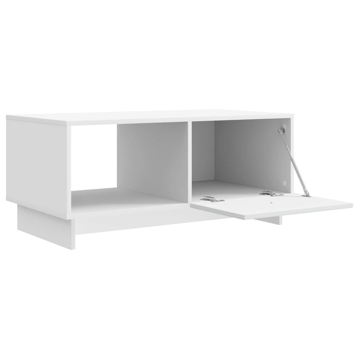 Coffee Table White 90 x 50 x 40 cm Engineered Wood