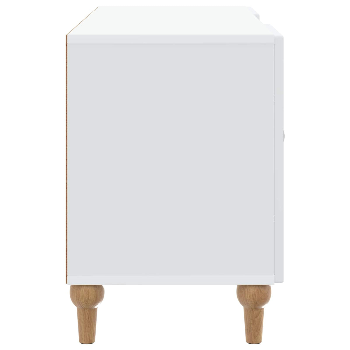 TV Cabinet White 102 x 34.5 x 50 cm Engineered Wood