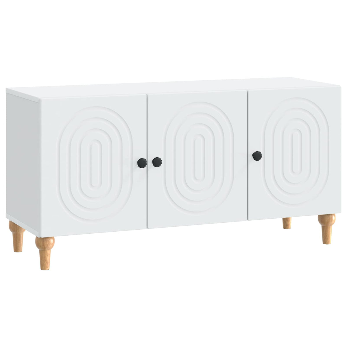 TV Cabinet White 99 x 34.5 x 50 cm Engineered Wood