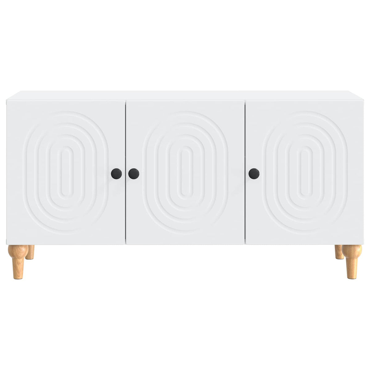 TV Cabinet White 99 x 34.5 x 50 cm Engineered Wood