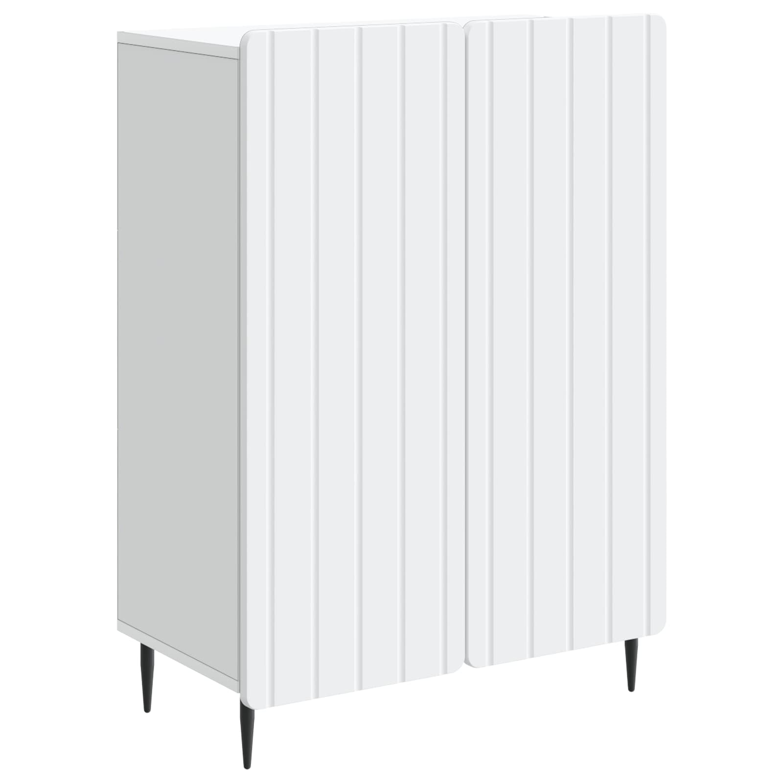 Sideboard White 66 x 34.5 x 92 cm Engineered Wood