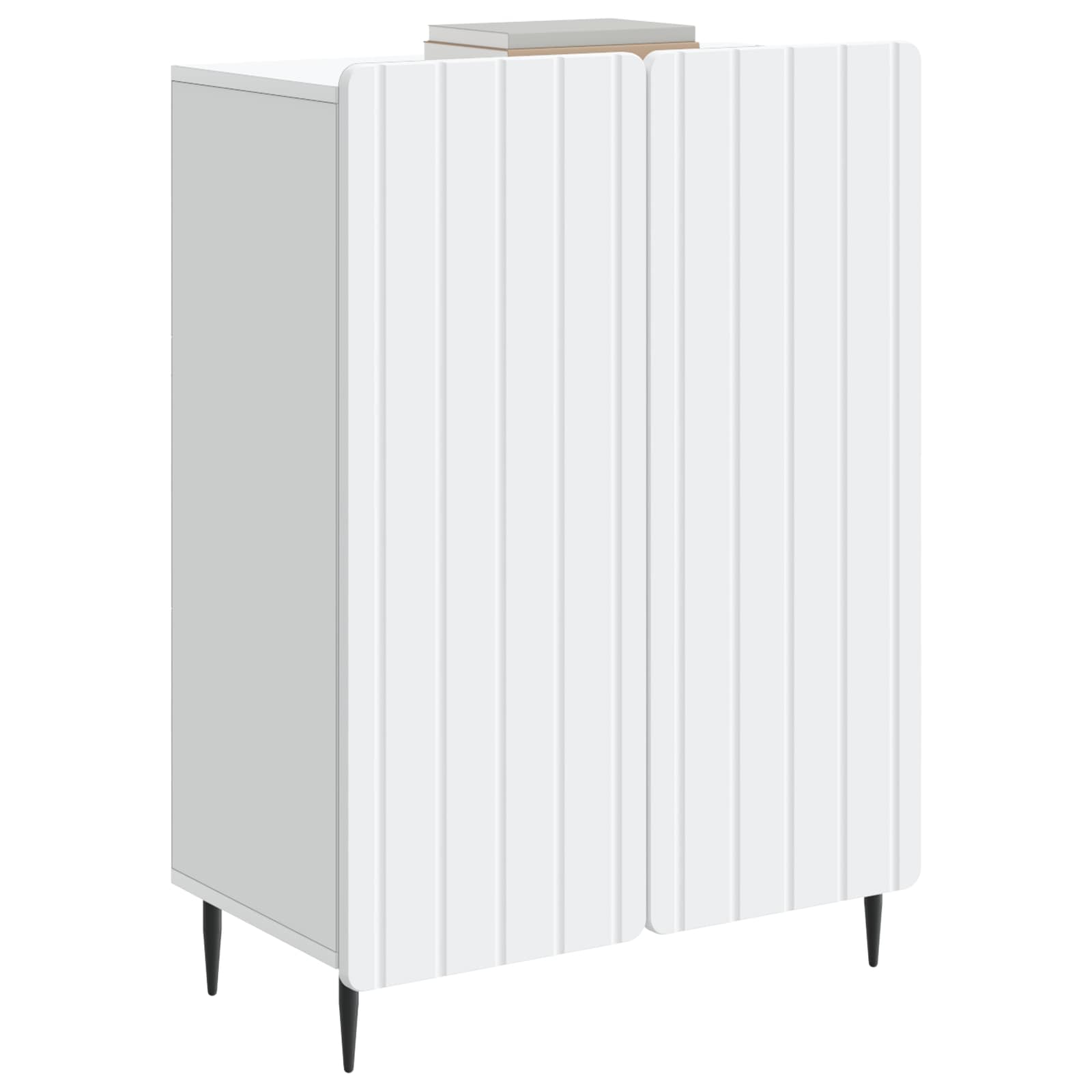 Sideboard White 66 x 34.5 x 92 cm Engineered Wood