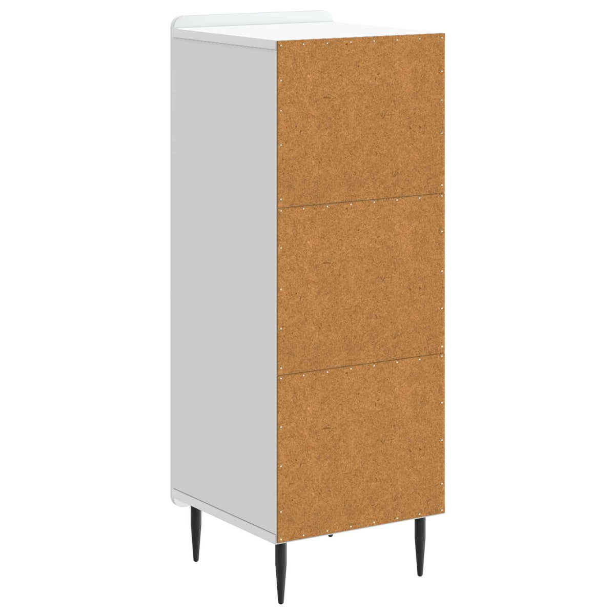 Sideboard White 34.5 x 33 x 92 cm Engineered Wood