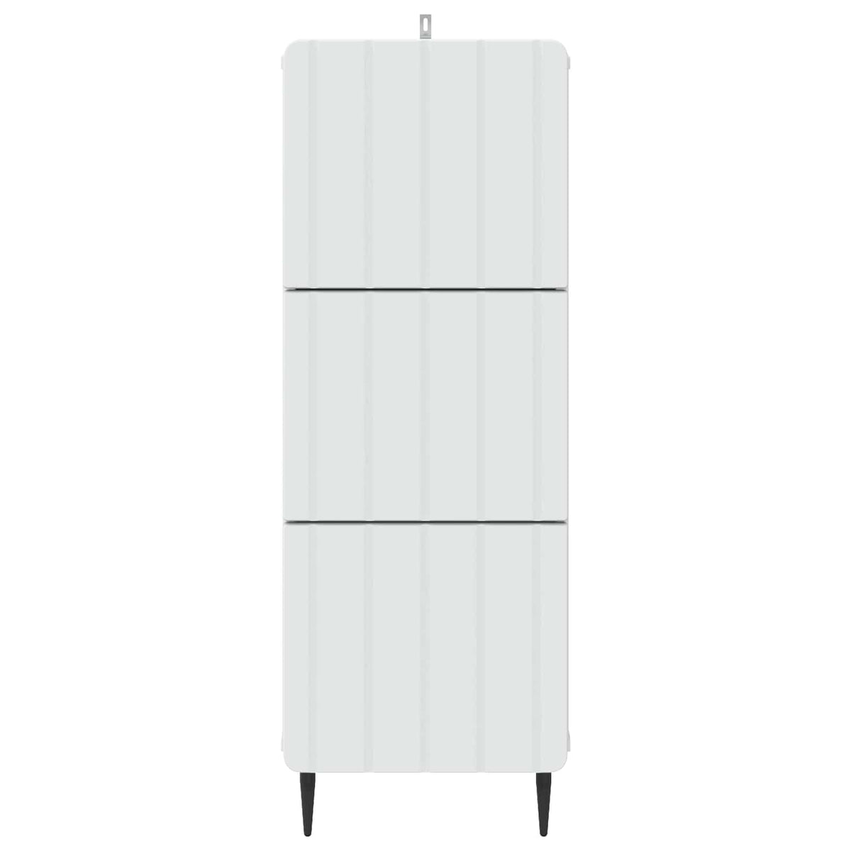 Drawer Cabinet White 33 x 34.5 x 92 cm Engineered Wood
