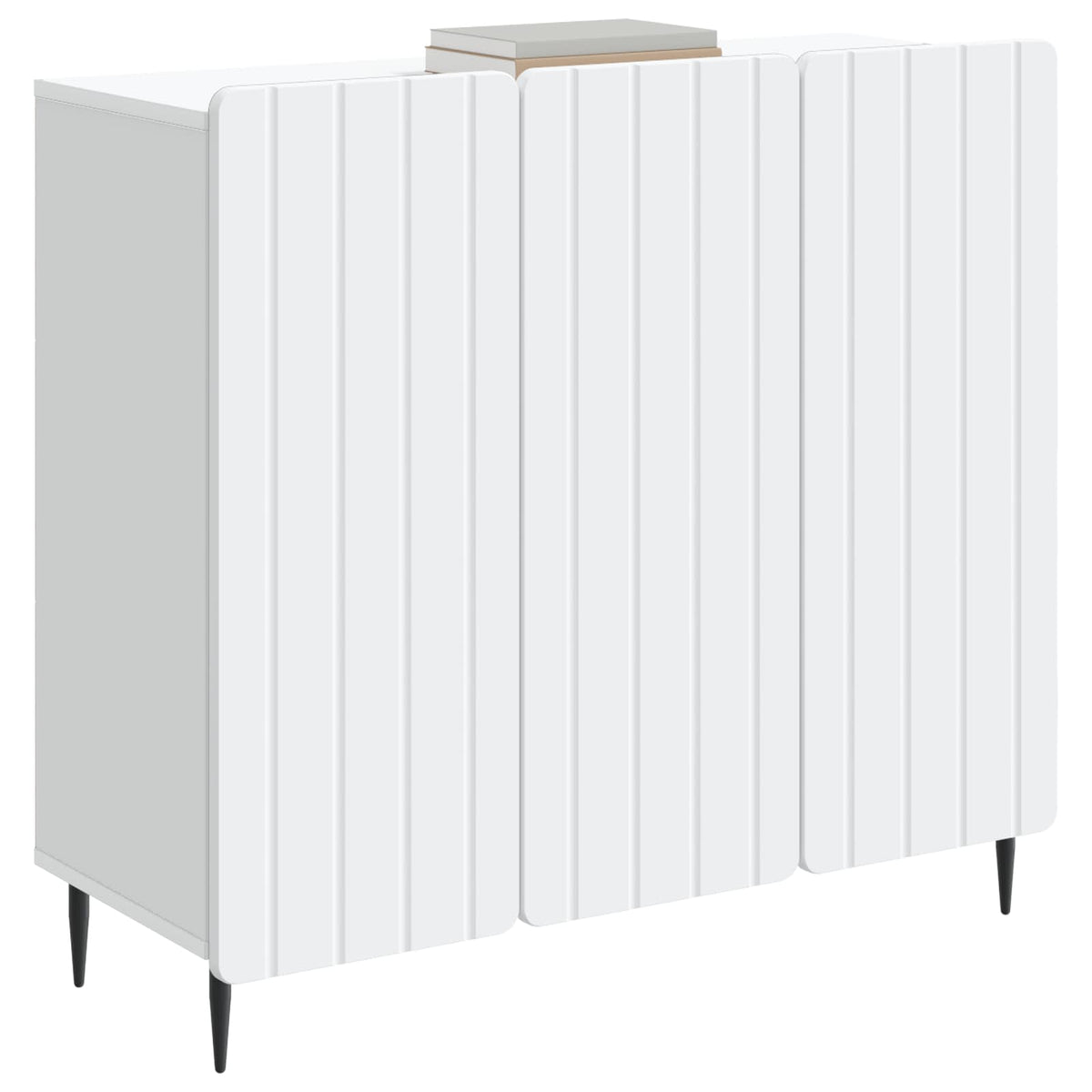 Sideboard White 89 x 34.5 x 82 cm Engineered Wood