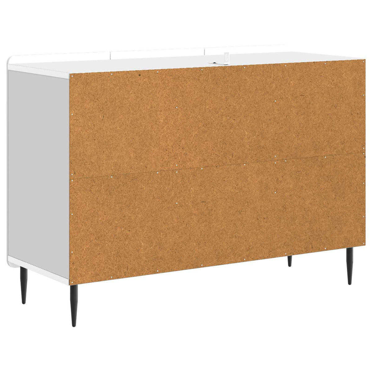 Sideboard with Drawer White 89 x 34.5 x 62 cm Engineered Wood