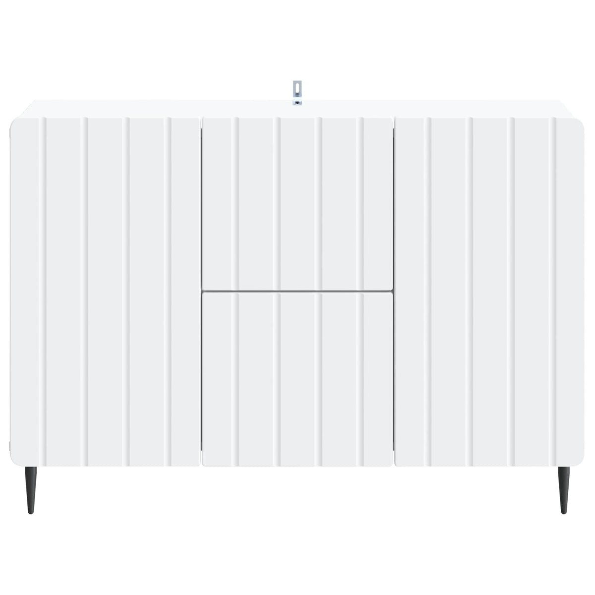 Sideboard with Drawer White 89 x 34.5 x 62 cm Engineered Wood