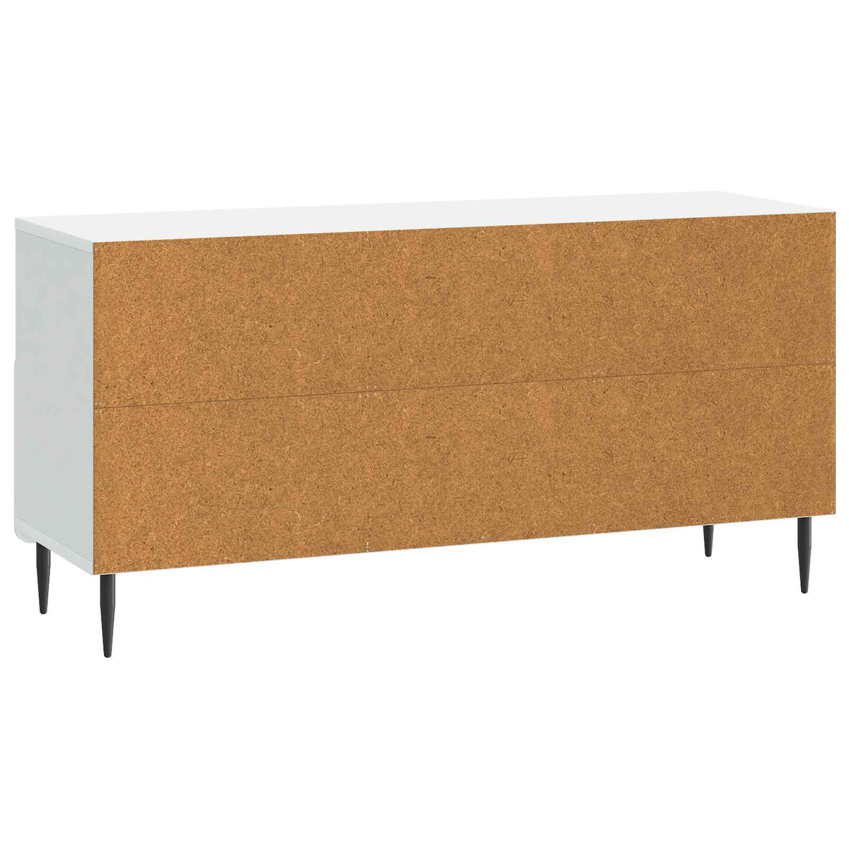 TV Cabinet with Drawer White 102 x 34.5 x 50 cm Engineered Wood