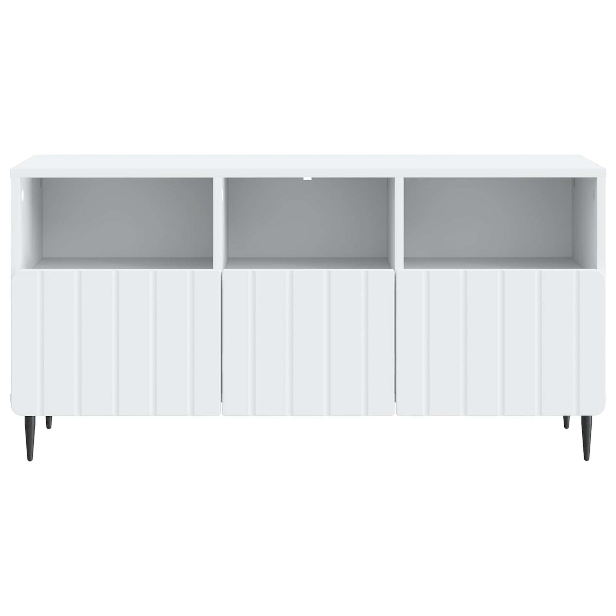 TV Cabinet with Drawer White 102 x 34.5 x 50 cm Engineered Wood