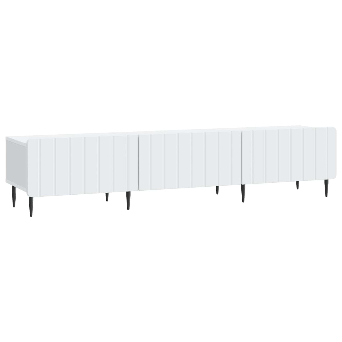 TV Cabinet with Drawer White 147 x 34.5 x 32 cm Engineered Wood