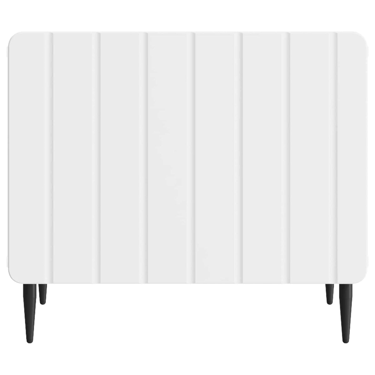 Coffee Table with Drawer White 49 x 50 x 42 cm Engineered Wood