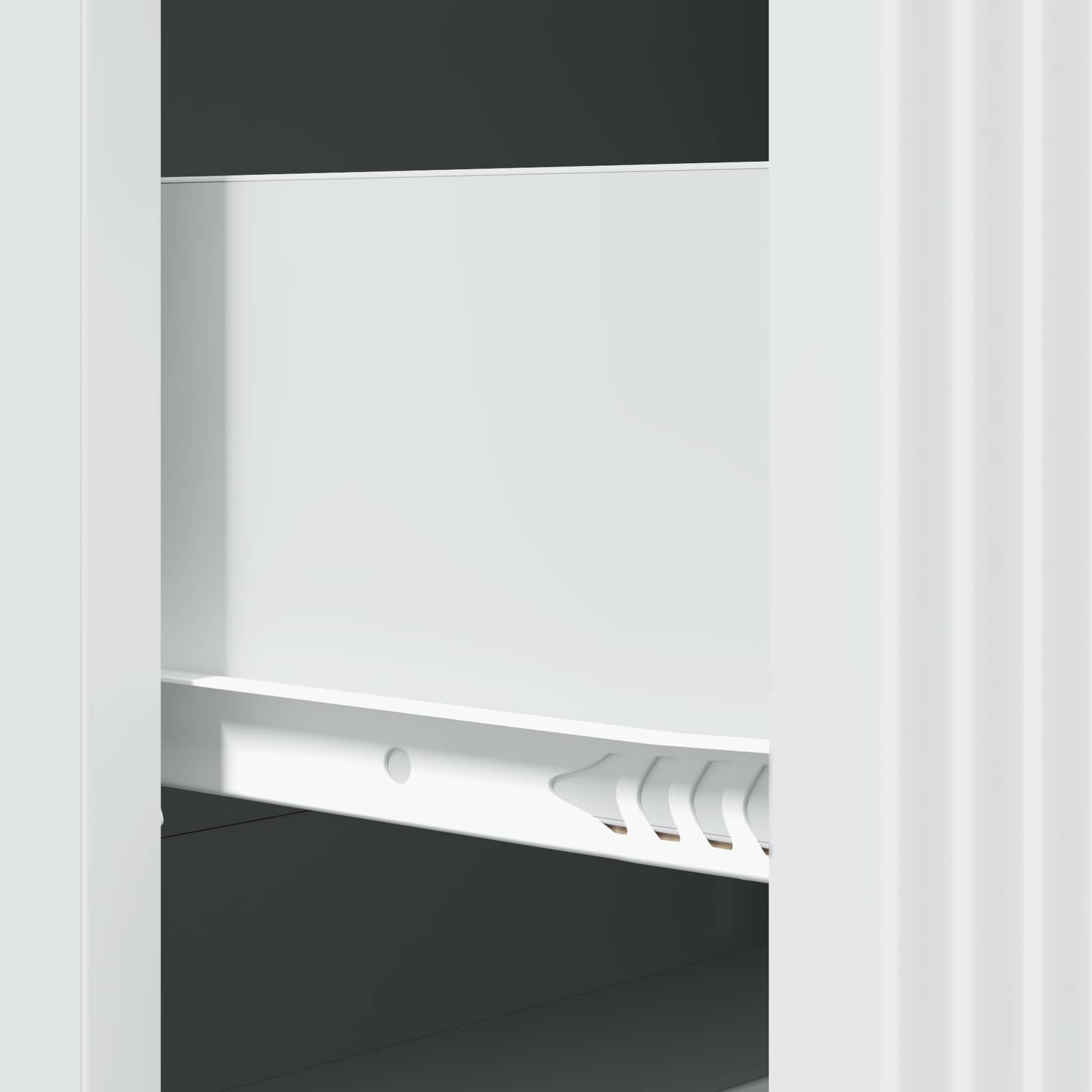 Drawer Cabinet White 66 x 34.5 x 90 cm Engineered Wood