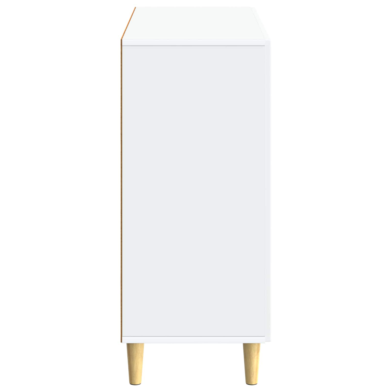 Sideboard White 89 x 34.5 x 80 cm Engineered Wood