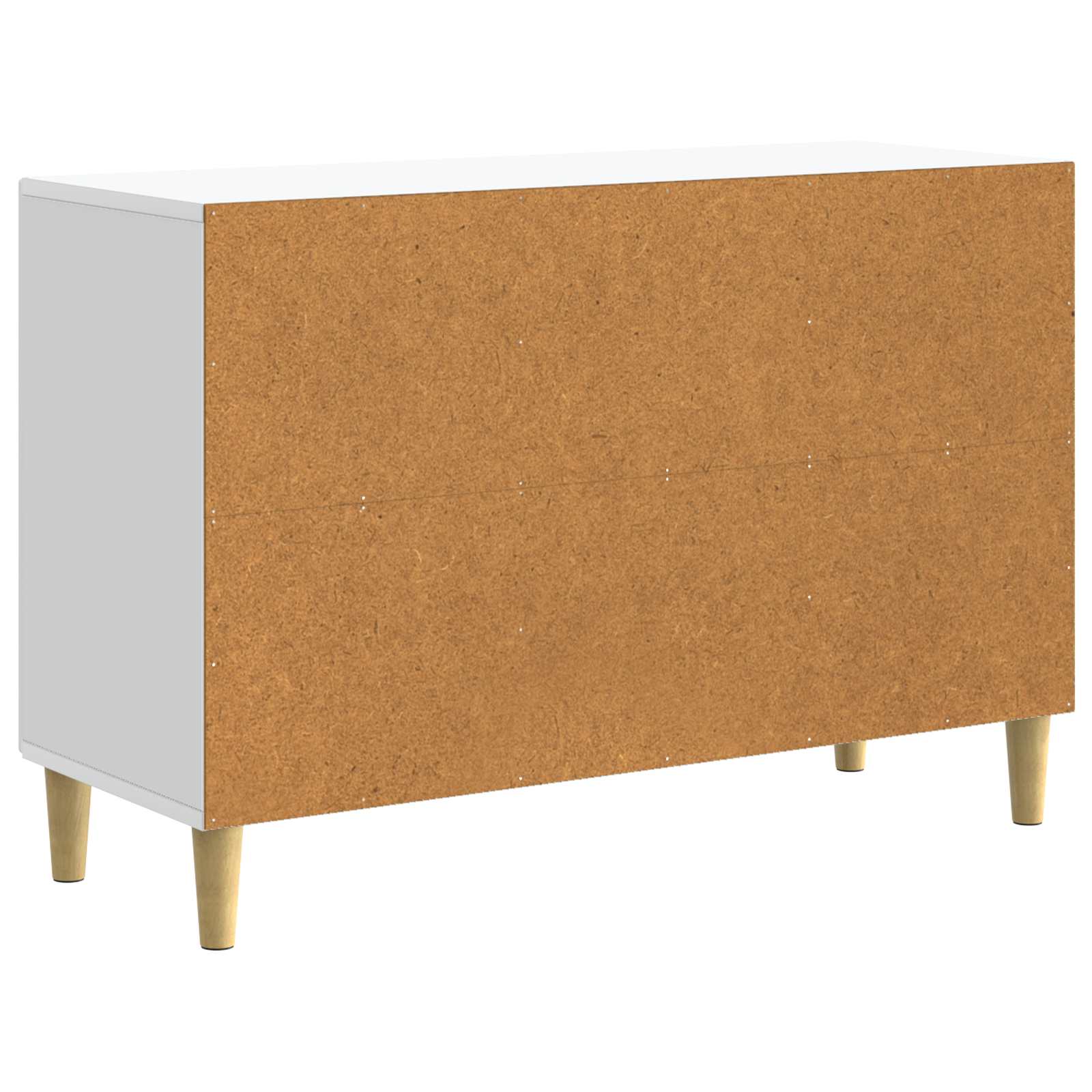 Sideboard with Drawer White 89 x 34.5 x 60 cm Engineered Wood
