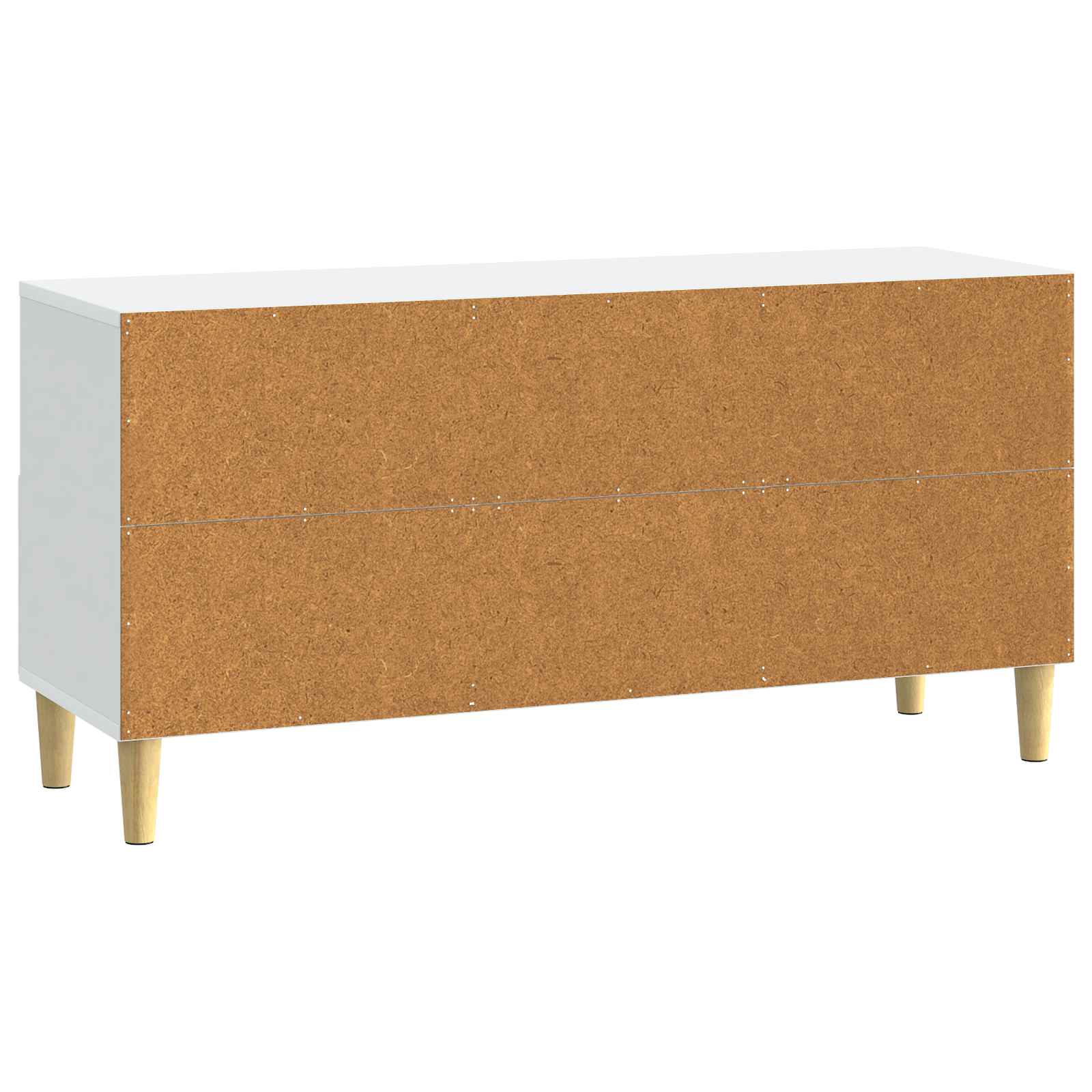 TV Cabinet with Drawer White 102 x 34.5 x 50 cm Engineered Wood