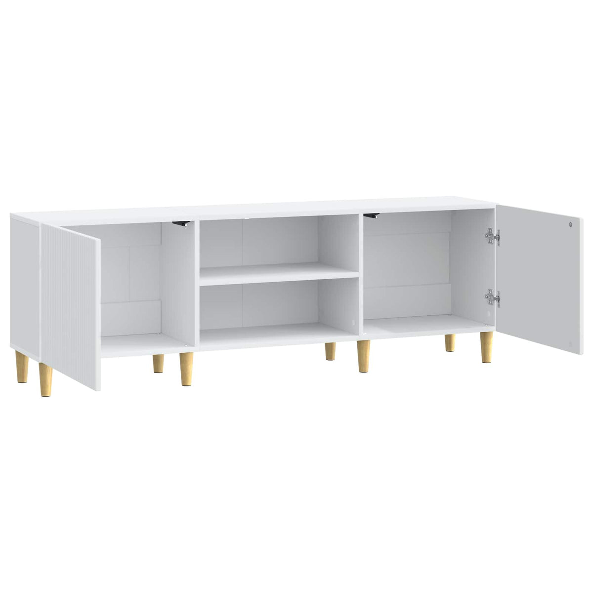 TV Cabinet White 150 x 31 x 50 cm Engineered Wood