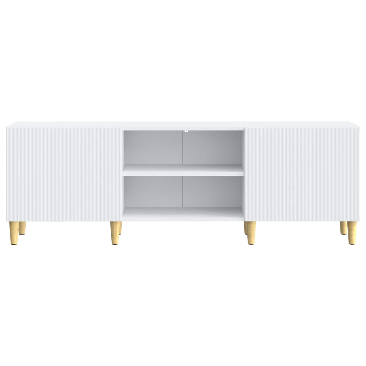 TV Cabinet White 150 x 31 x 50 cm Engineered Wood