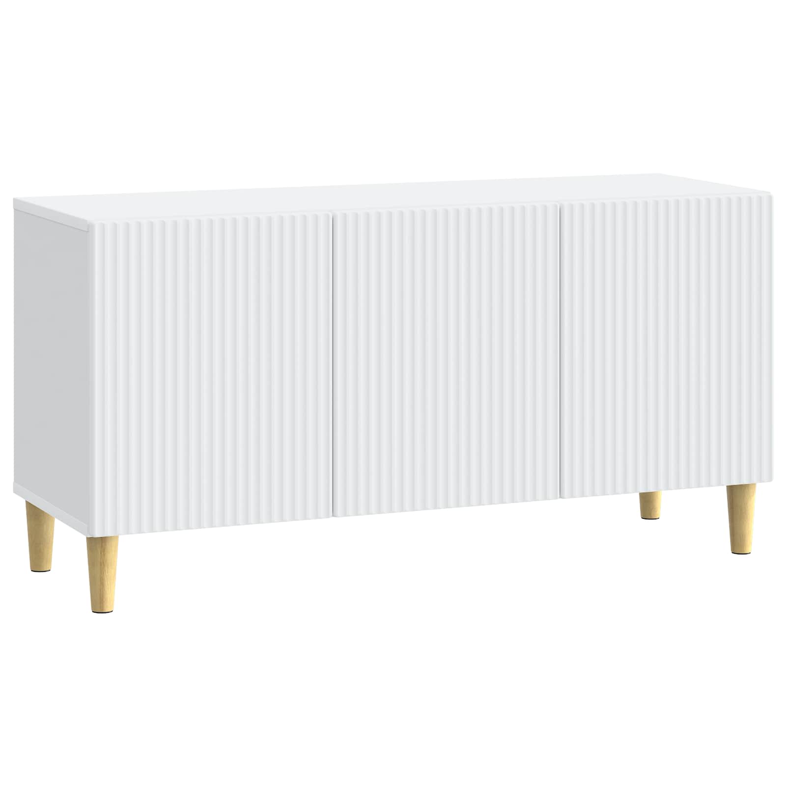 TV Cabinet White 99 x 34.5 x 50 cm Engineered Wood
