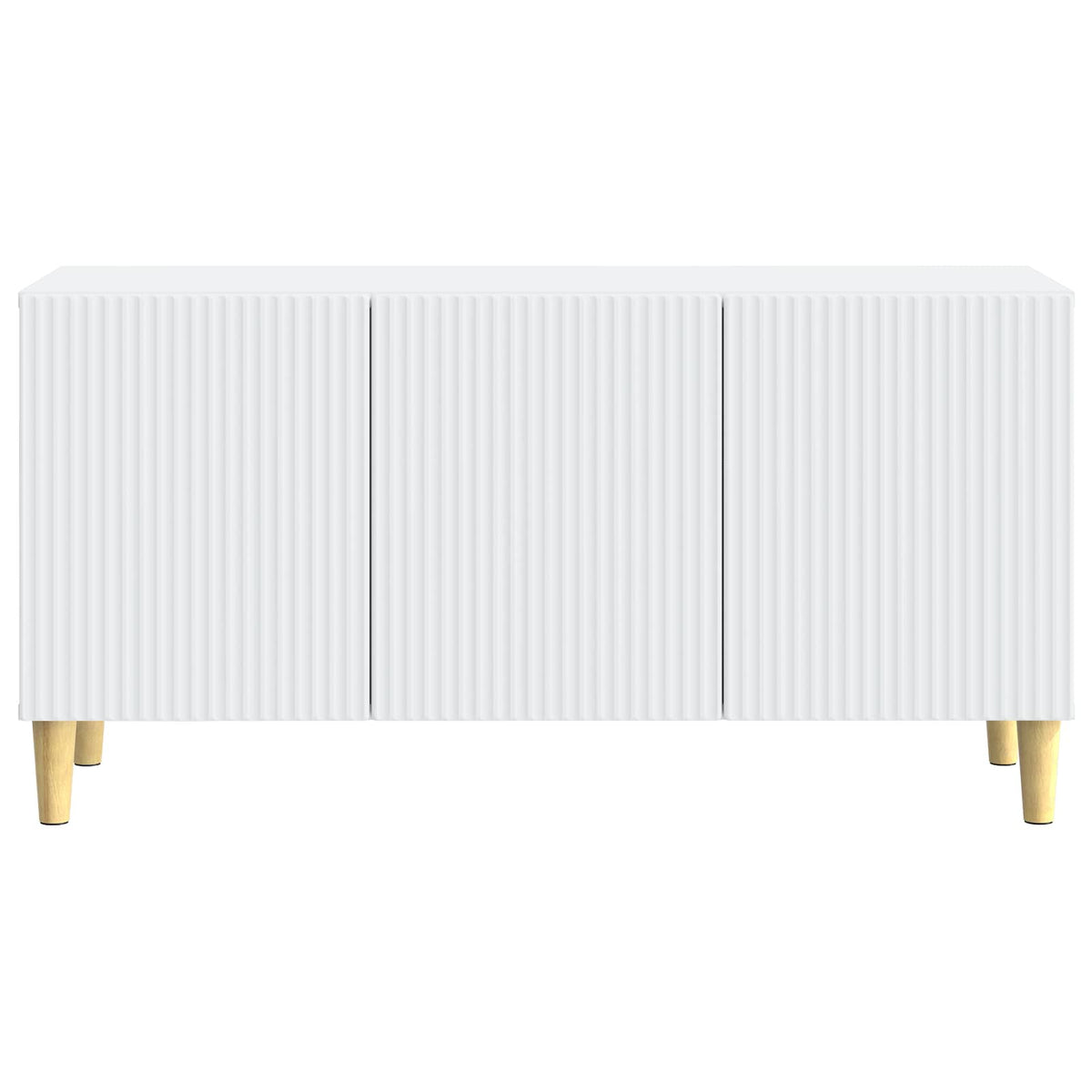 TV Cabinet White 99 x 34.5 x 50 cm Engineered Wood